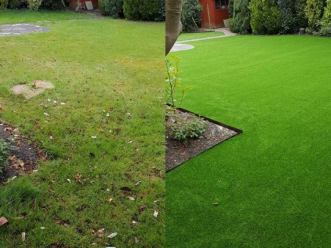 Artificial Grass installation by Wonderlawn4